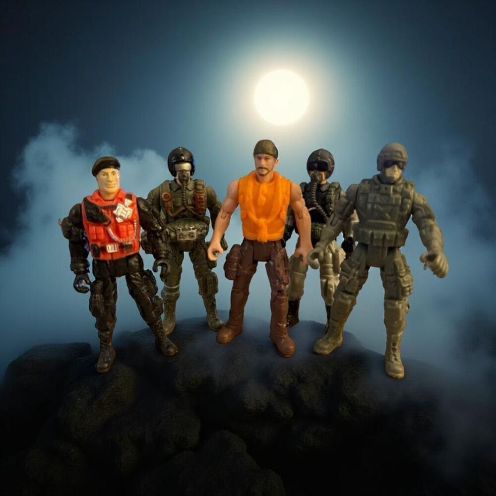 Chap Mei Soldier Military True Heros Action Figures 3 3/4” A9